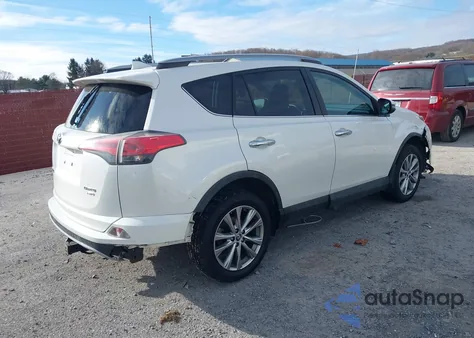 2017 Toyota Rav4 Limited из США, поврежденный, VIN 2T3DFREV2HW602172